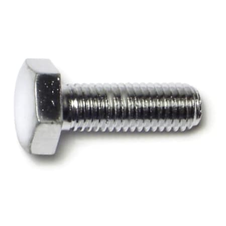 Midwest Fastener Class 8.8, M10-1.50 Hex Head Cap Screw, Chrome Plated Steel, 30 mm L, 10 PK 74502
